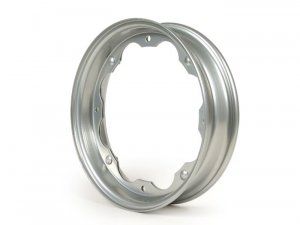 Cerchio ruota di colore grigio per Lambretta LI (serie 1-3), LI S, SX, TV (serie 2-3) 