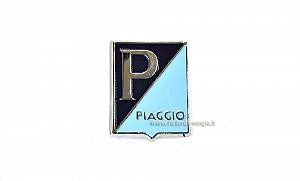 Logotipo Piaggio en metal lacado 