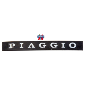 Letrero Piaggio para frontal cubre-dirección 