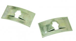 Kit de placas de fijación de placas elásticas (2 piezas) para Piaggio Ciao Bravo Si 