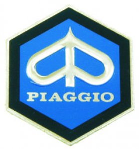 Escudo hexagonal de 26 mm para Piaggio Ciao SI 