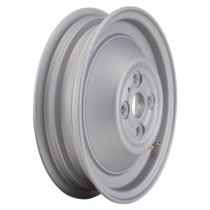 Cerchio pieno Sip Tubeless di colore grigio per Vespa 50 S/​SR/​Sprinter/​Revival/​90/​100 1° adatto anche per Vespa 50 N/​L/​R ->V5A1T 752188 da 9 a 10 pollici 