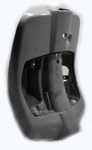 Rodilleras / funda de plástico gris para Vespa Primavera / Sprint 50-150ccm 2T / 4T AC 