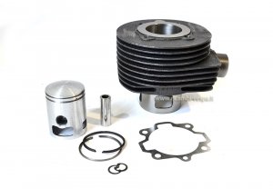 Kit completo de cilindros GOETZE (150cc) en hierro fundido para Vespa PX-TS-GTR-Sprint Veloce 