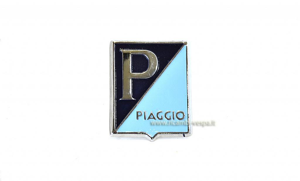 Logotipo Piaggio en metal lacado 