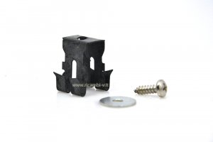 Kit graffetta, vite, rondella fissaggio deflettore testa cilindro per  CIAO - BOXER - BRAVO - SI - GRILLO - BOSS 