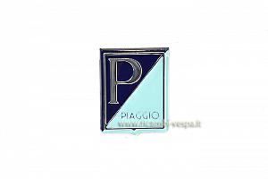Escudo Piaggio impreso en plástico rígido 