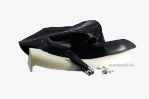 Kit de restauración sillín negro para Vespa 125/150/200 PX Arcobaleno 
