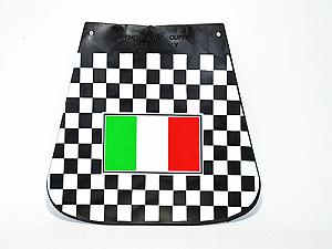 Faldilla posterior con bandera italiana 