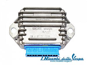 Regulador de tensión DUCATI 12V/16A - c.a./c.c. (placa de bornes azul) 