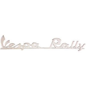 Letrero Vespa Rally 