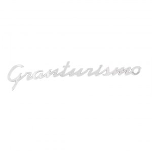 Targhetta "Granturismo" cofano destro per Vespa GT/​GT L 125/​200ccm 