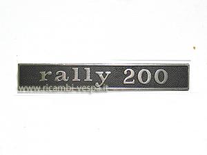 Letrero Rally 200 